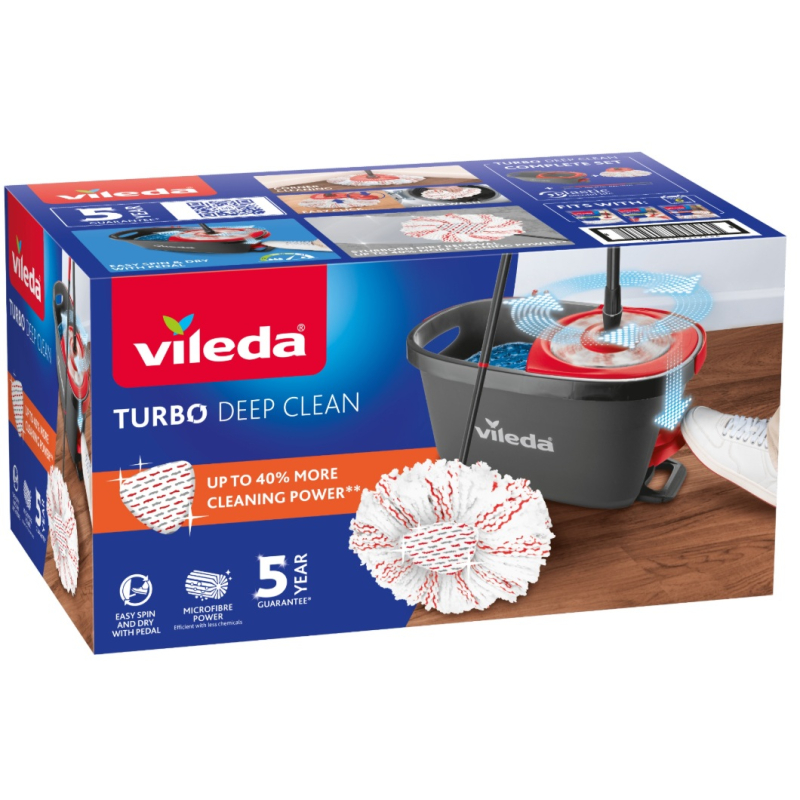 Mop obrotowy Vileda TURBO DEEP CLEAN